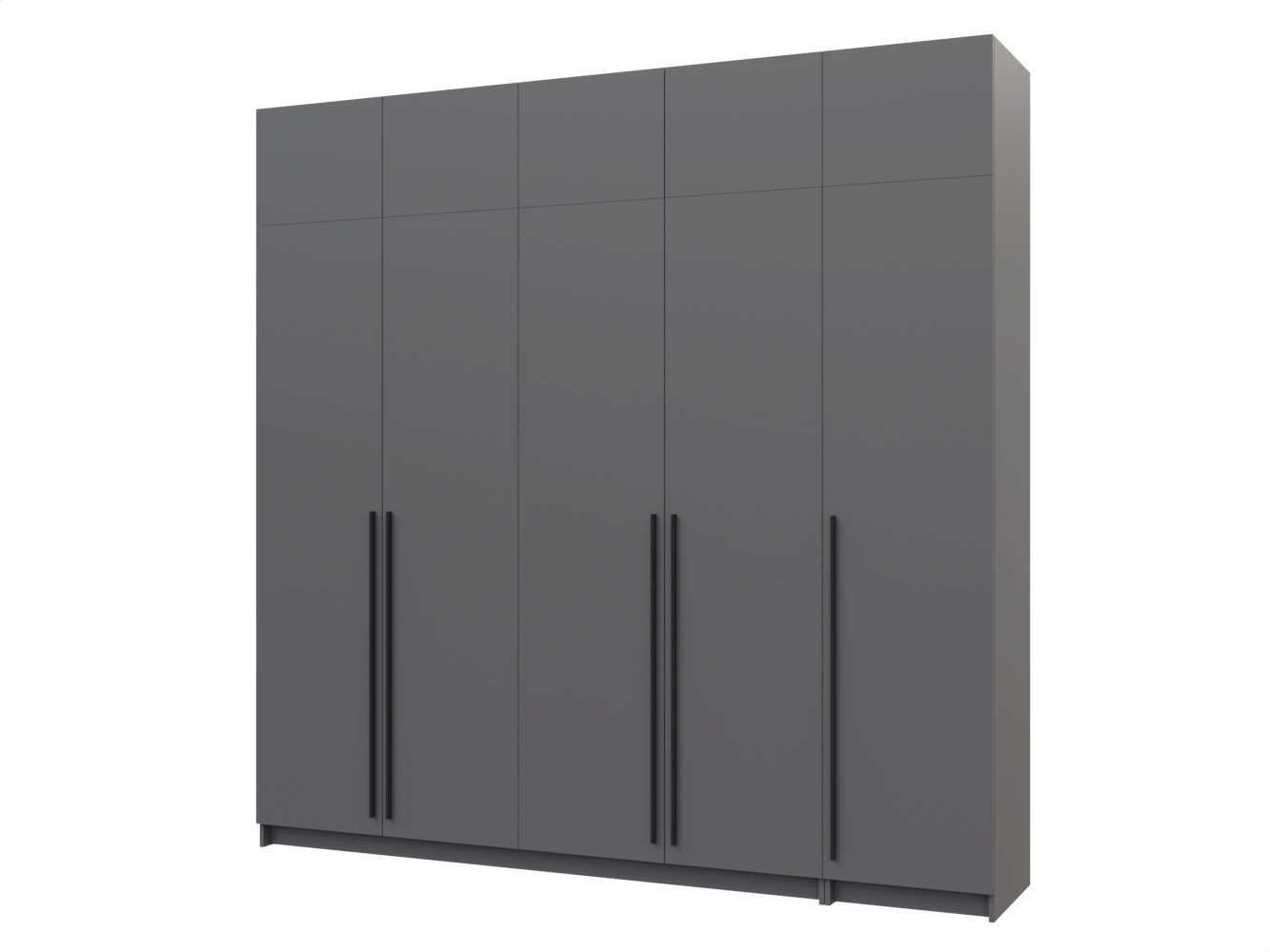 Пакс Фардал 95 grey ИКЕА (IKEA) изображение товара