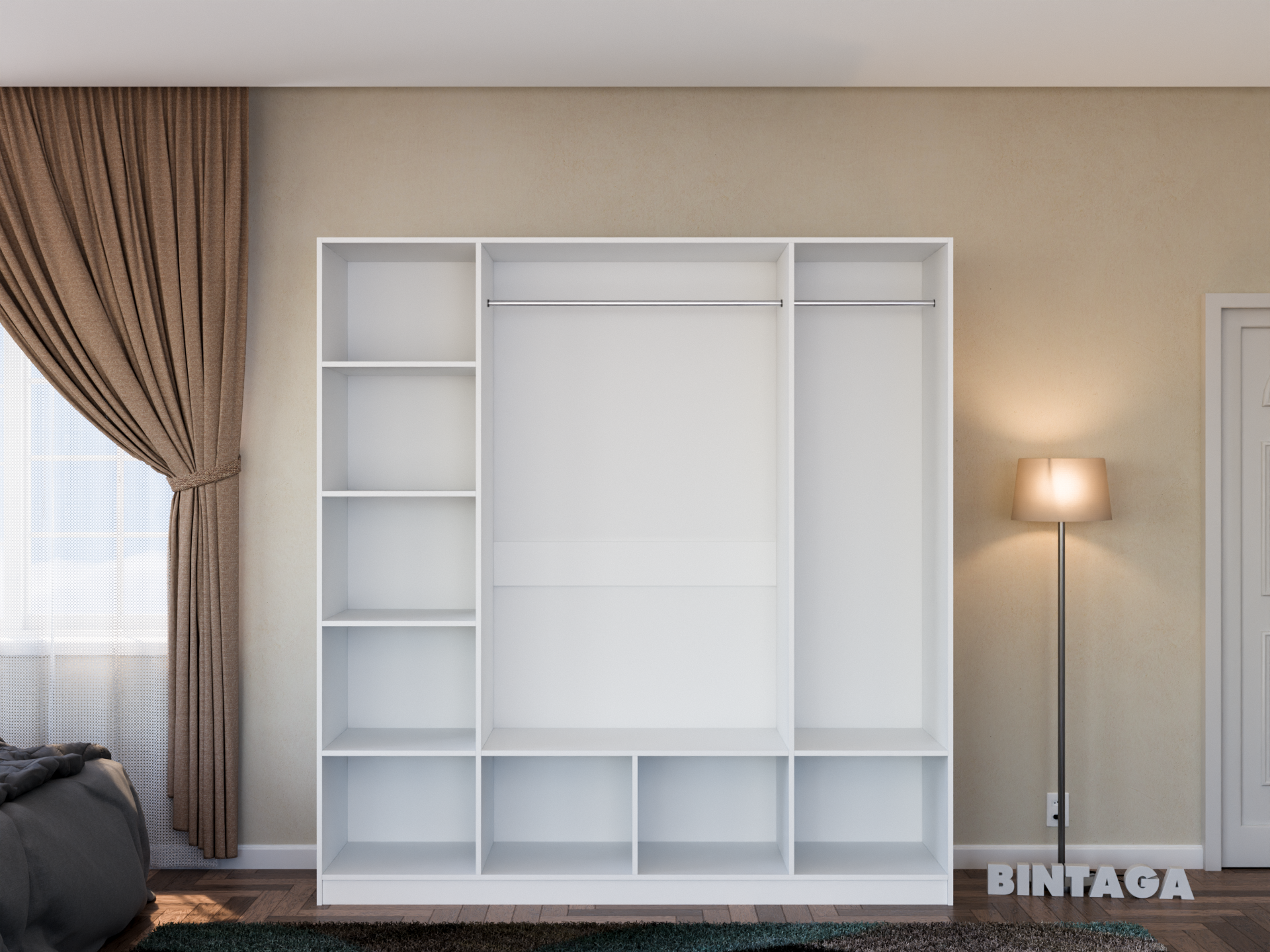 Пакс Рейнсвол 4 white ИКЕА (IKEA) изображение товара