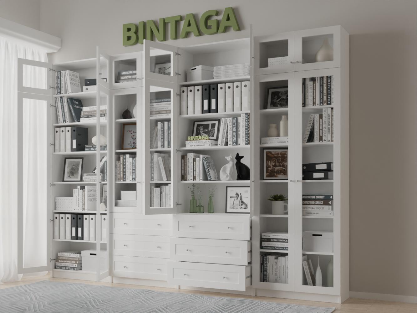 Билли 372 white ИКЕА (IKEA) изображение товара