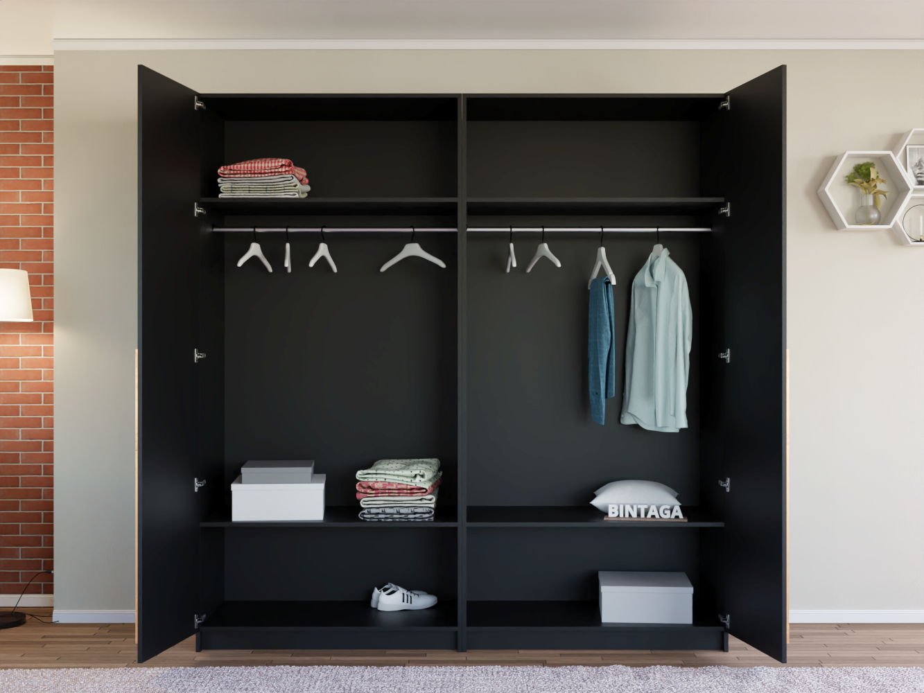 Пакс Фардал 68 black ИКЕА (IKEA) изображение товара