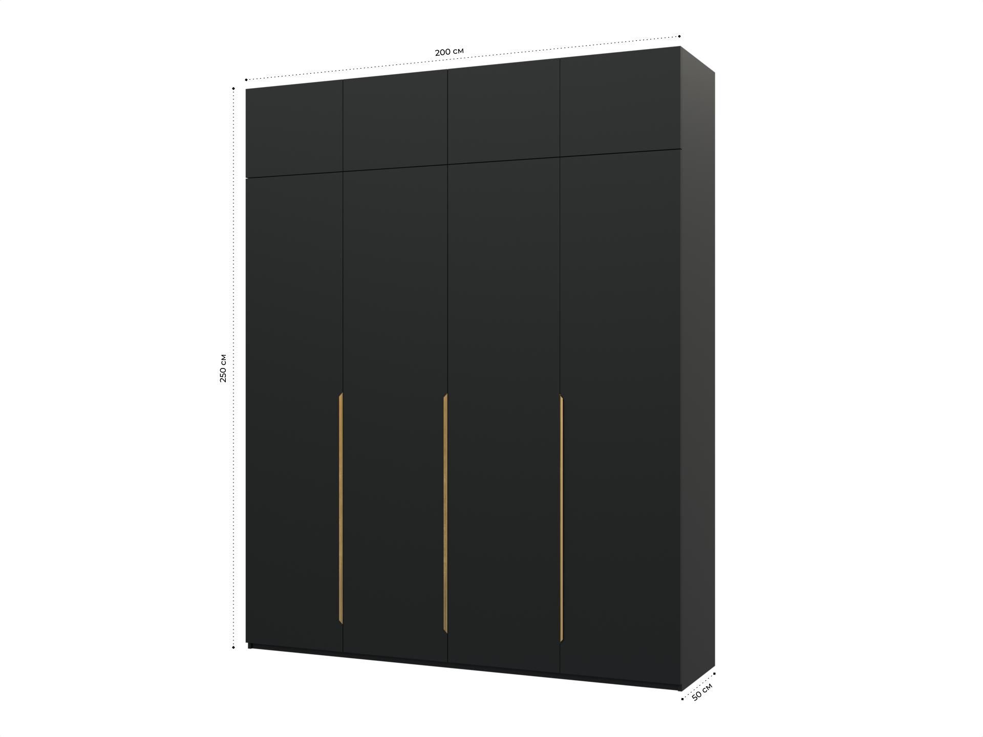 Пакс Альхейм 24 black (gold) ИКЕА (IKEA) изображение товара