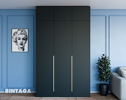 Изображение товара Пакс Альхейм 23 black (gold) ИКЕА (IKEA) на сайте bintaga.ru