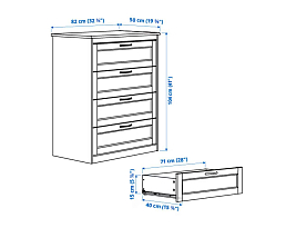 Изображение товара Сонгесанд 16 white ИКЕА (IKEA) на сайте bintaga.ru