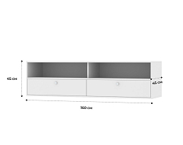 Изображение товара Каллакс KALLAX 114 white ИКЕА (IKEA) на сайте bintaga.ru