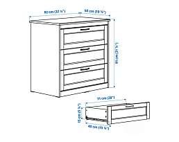 Изображение товара Сонгесанд 13 white ИКЕА (IKEA) на сайте bintaga.ru