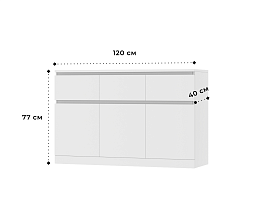 Изображение товара Мальм 24 white ИКЕА (IKEA) на сайте bintaga.ru